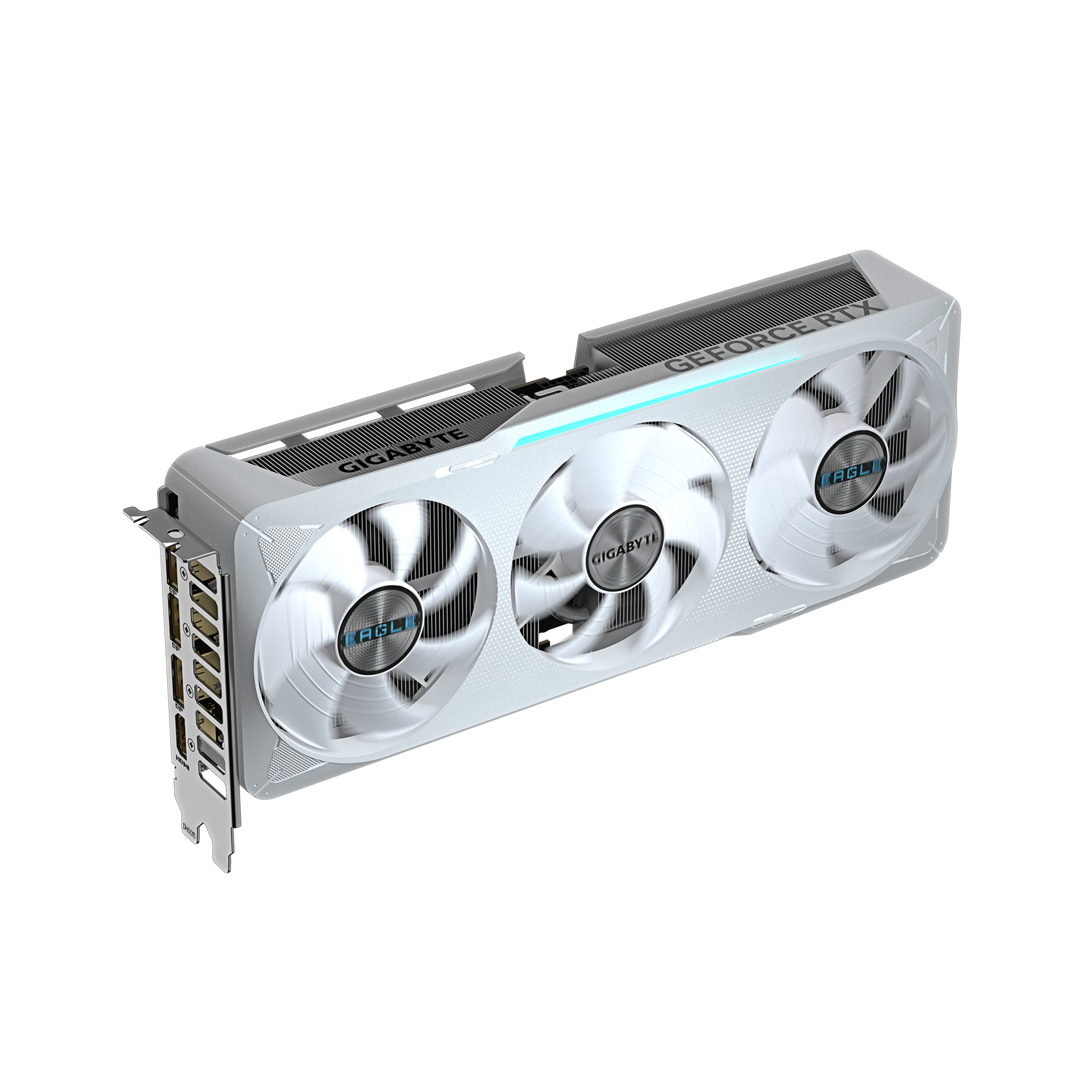 Gigabyte GeForce RTX 5070 EAGLE OC ICE SFF 12G | NVIDIA | 12 GB | GeForce RTX 5070 | HDMI ports quantity 1 | PCI-E 5.0 - Image 3