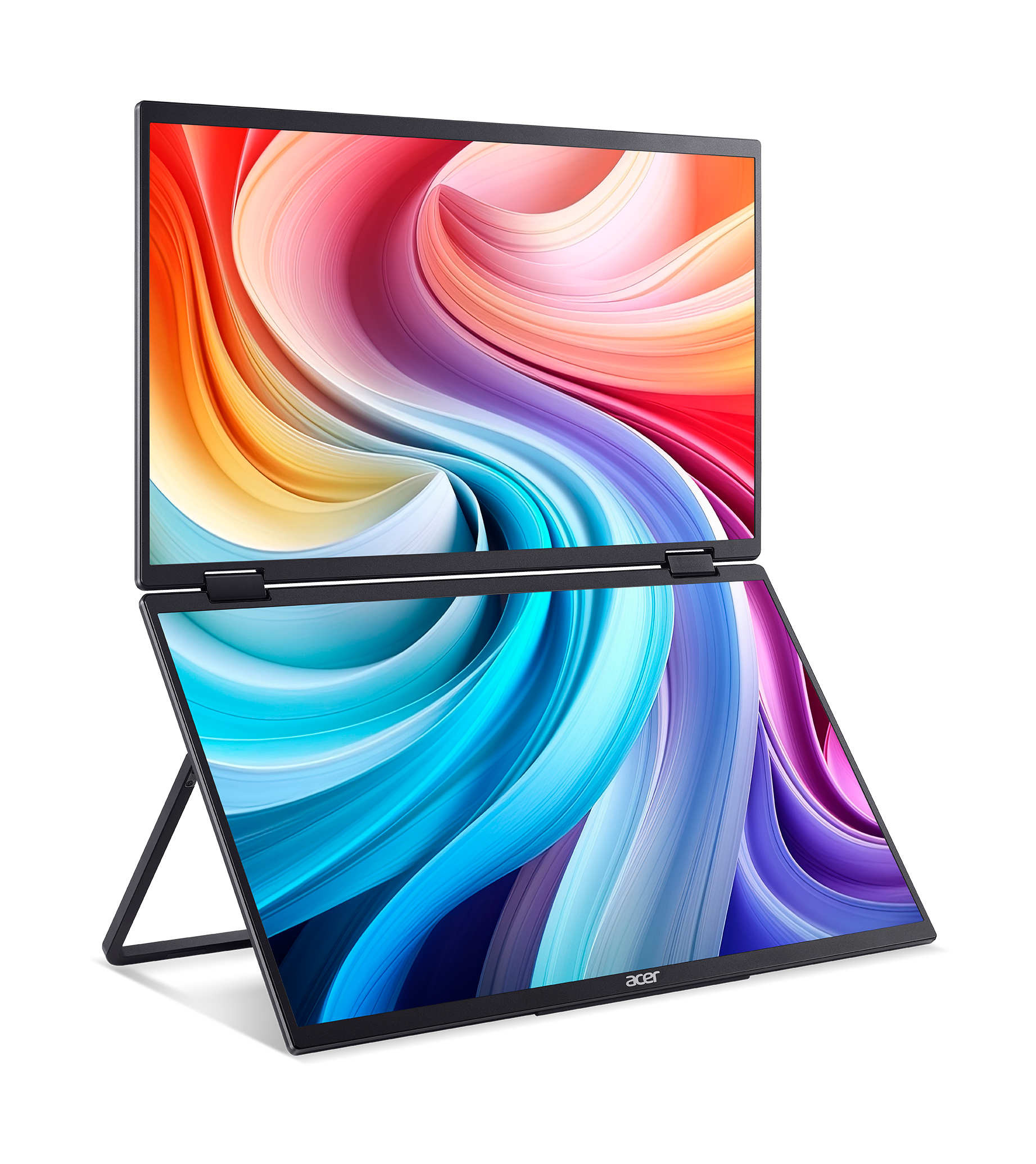 Acer | PD163QBMIUUX PD3 Series | 16 " | IPS | 16:9 | 60 Hz | 8 ms | 2x1920 x 1080 pixels | 250 cd/m² | HDMI ports quantity 1 | Black - Image 4