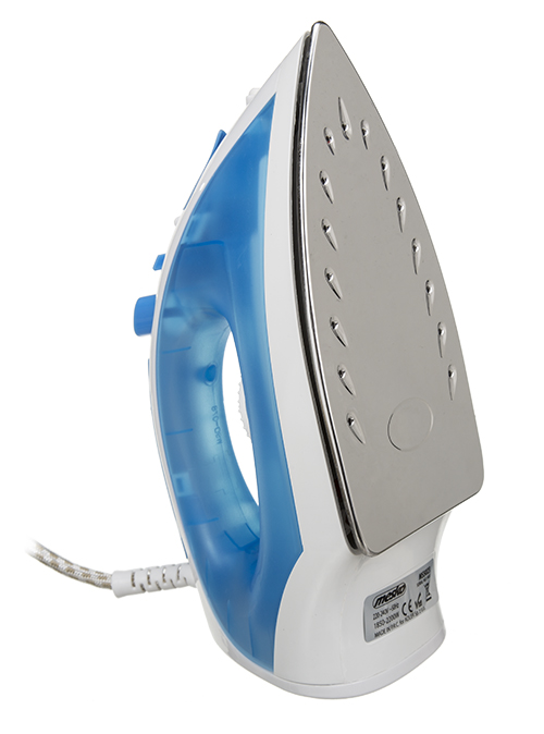 Iron | Mesko | MS 5023 | With cord | 2200 W | Blue/White - Image 3