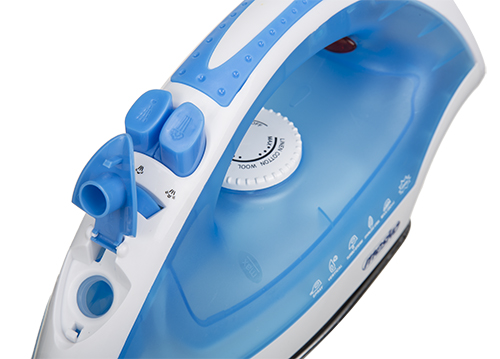 Iron | Mesko | MS 5023 | With cord | 2200 W | Blue/White - Image 5