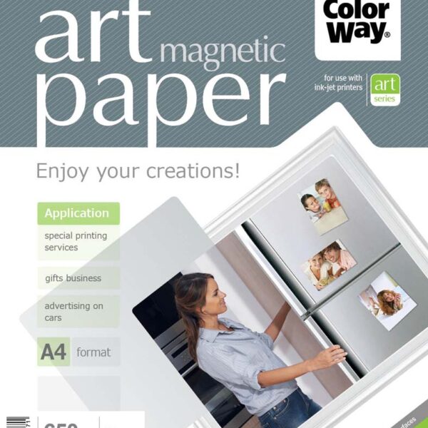 ART | White | 650 g/m² | A4 | A4 | Matte Magnetic Photo Paper