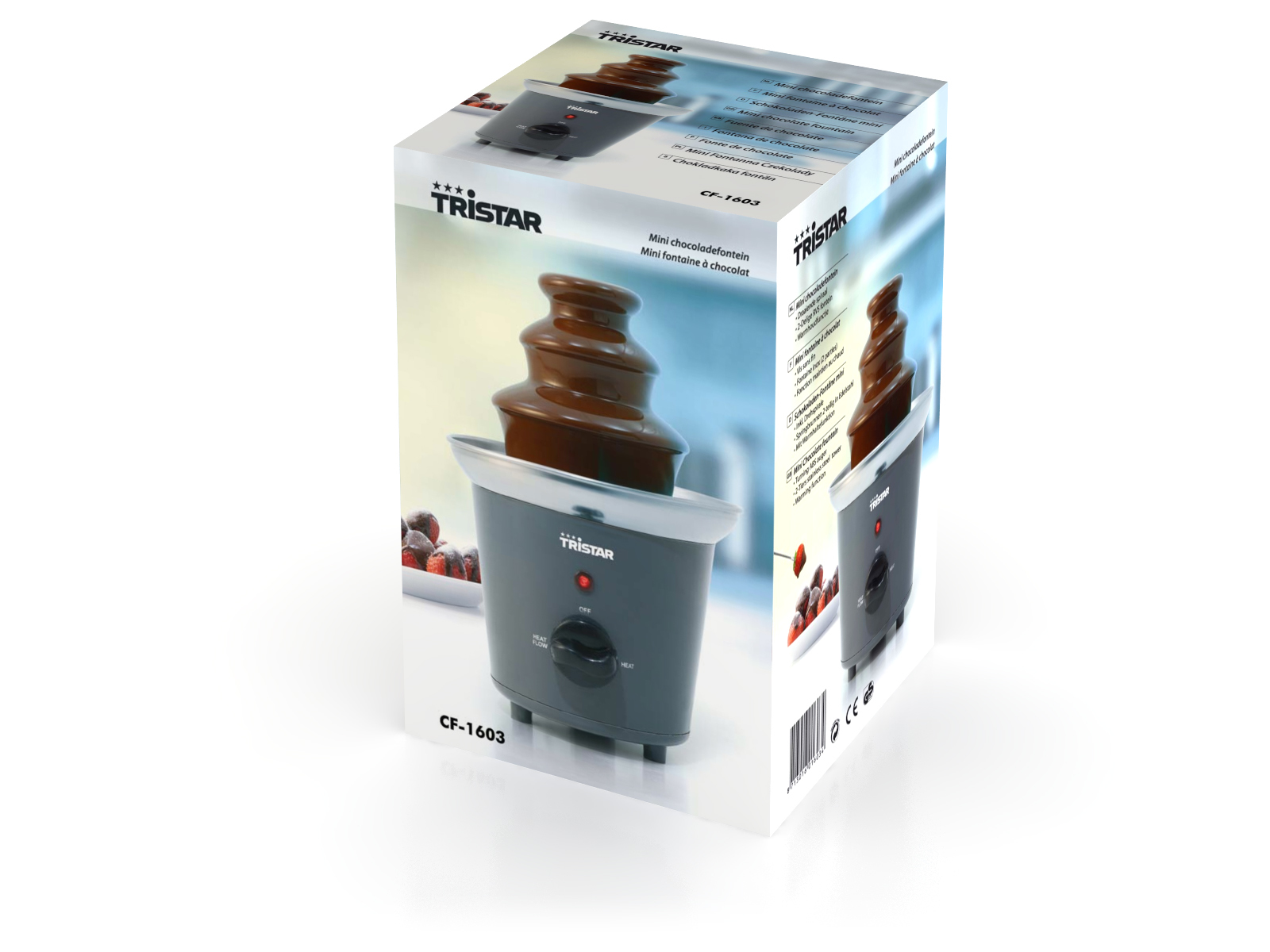 Tristar | CF-1603 | Chocolate Fountain | 32 W - Image 6