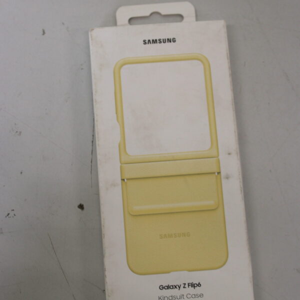 SALE OUT. Flap ECO-Leather Case EF-VF741PYE Flip6 (Yellow) EF-VF741PYEGWW DIRTY PACKAGING | SALE OUT. Samsung DIRTY PACKAGING