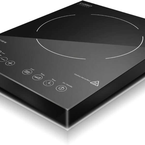 Caso | Free standing table hob | Pro Menu 2100 02224 | Number of burners/cooking zones 1 | Sensor | Black | Induction