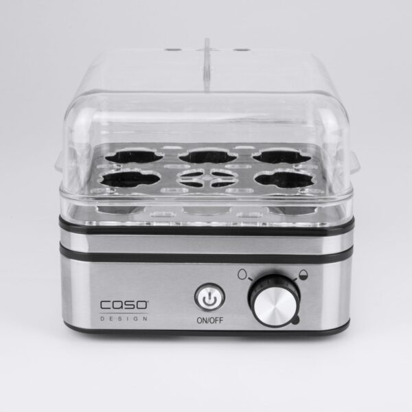 Caso | Egg cooker | E9 | Stainless steel | 400 W | Functions 13 cooking levels