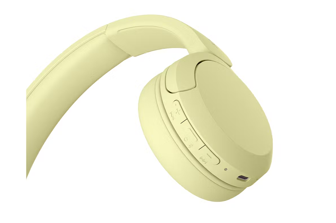 Sony Headphones | WH-CH520 | Bluetooth | On-Ear | Wireless | Yellow - Image 7