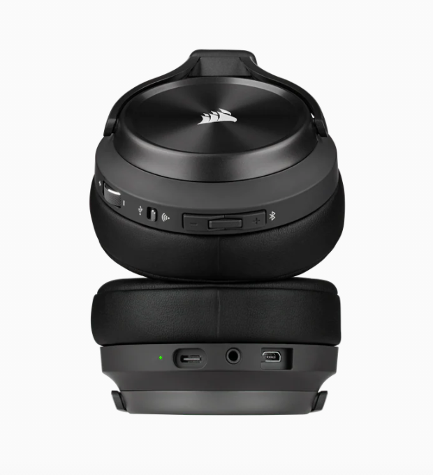 Corsair | High-Fidelity Gaming Headset | VIRTUOSO RGB WIRELESS XT | Wireless/Wired | Over-Ear | Wireless | Black - Image 5