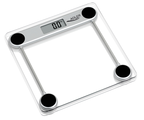 Adler | Maximum weight (capacity) 150 kg | Accuracy 100 g | Glass
