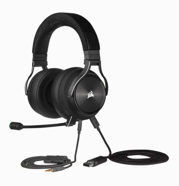 Corsair | High-Fidelity Gaming Headset | VIRTUOSO RGB WIRELESS XT | Wireless/Wired | Over-Ear | Wireless | Black - Image 15