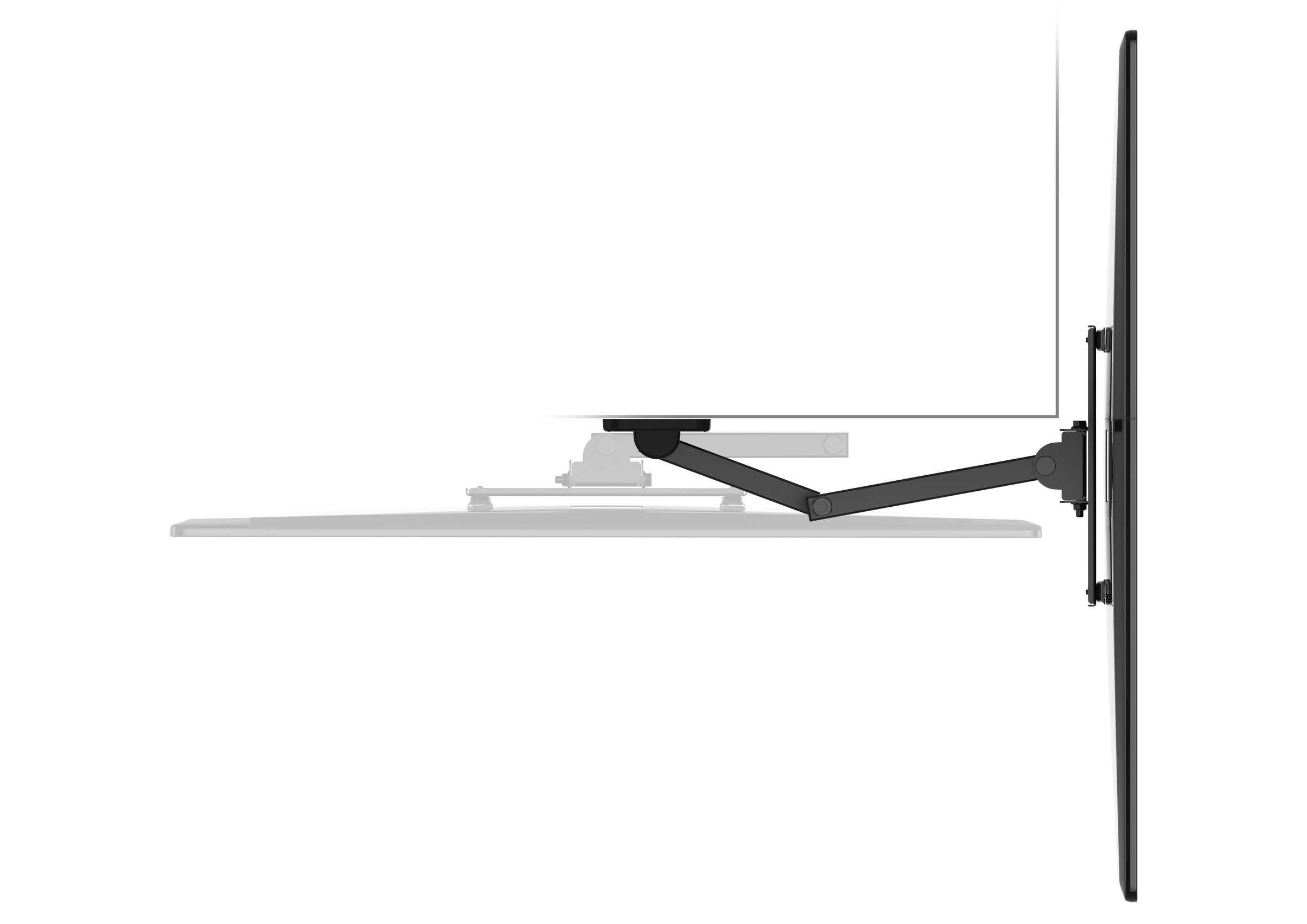 Vogels | Wall mount | MA2040-A1 | Full motion | 19-40 " | Maximum weight (capacity) 15 kg | Black - Image 3