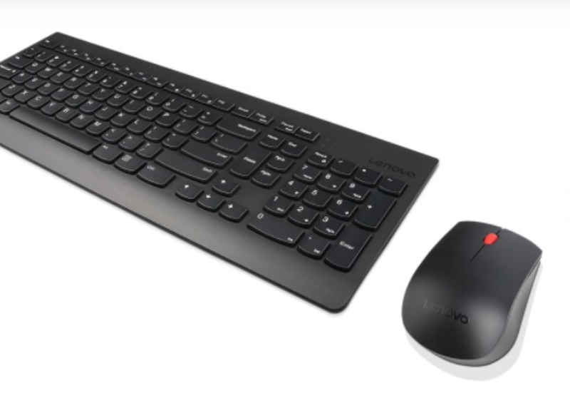 Lenovo | Wireless Combo Keyboard & Mouse | 510 | Keyboard and Mouse Combo | 2.4 GHz Wireless via Nano USB | Batteries included | English | Black - Image 2