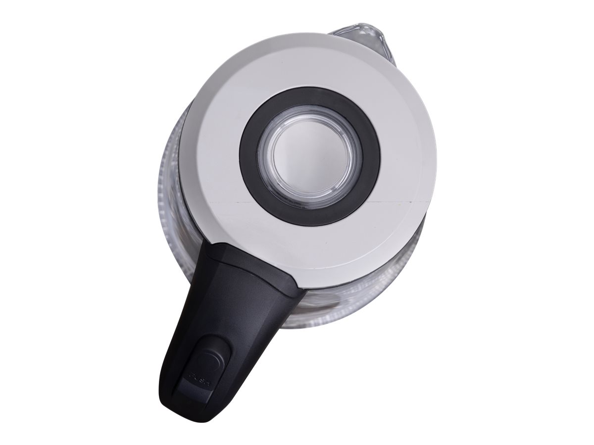 Camry | CR 1251 | Standard kettle | 2000 W | 1.7 L | Glass | 360° rotational base | Glass/Black - Image 8