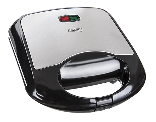 Camry | Sandwich maker | CR 3018 | 850 W | Number of plates 1 | Number of pastry 2 | Ceramic coating | Black