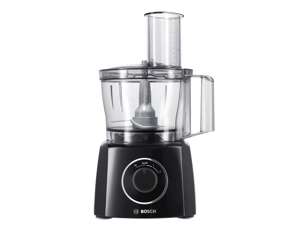 Bosch | Food processor | MCM3201B | 800 W | Number of speeds 2 | Bowl capacity 2,3 L | Ice crushing | Blender | Black - Image 2