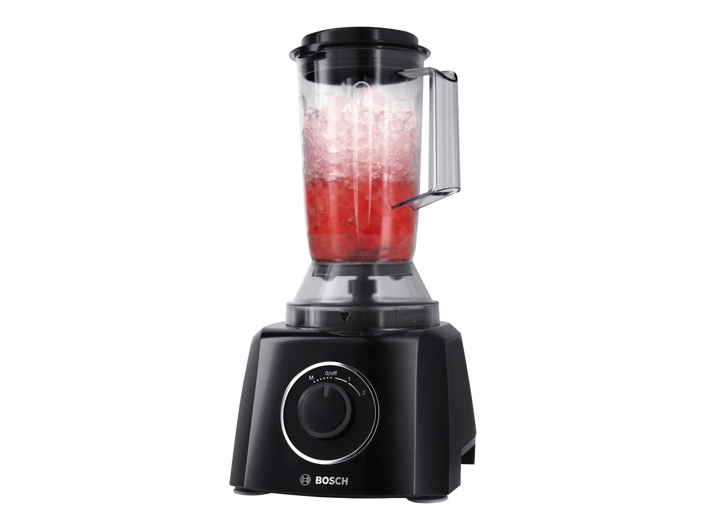 Bosch | Food processor | MCM3201B | 800 W | Number of speeds 2 | Bowl capacity 2,3 L | Ice crushing | Blender | Black - Image 6