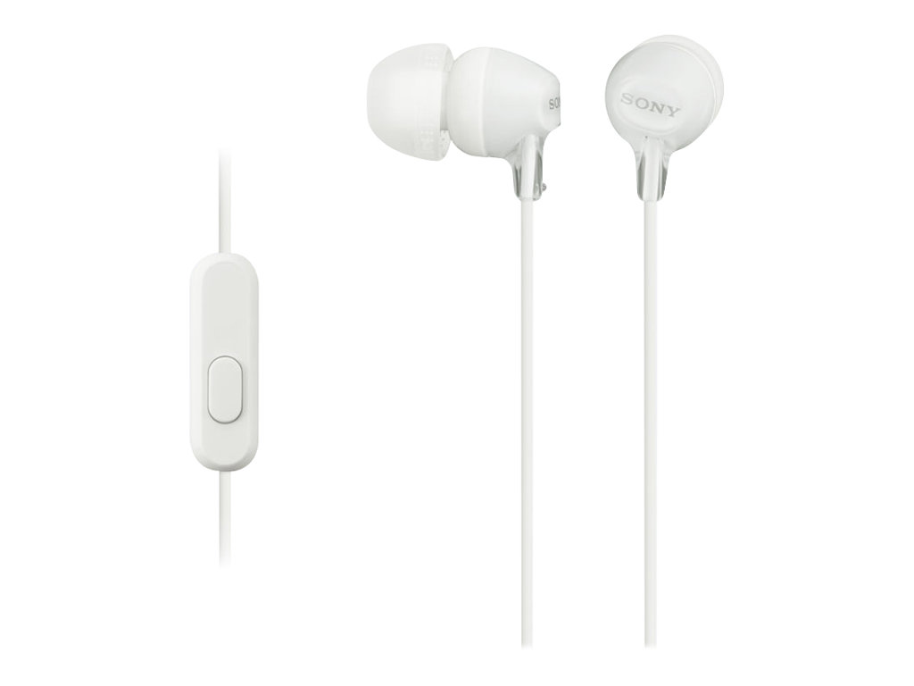 Sony | EX series | MDR-EX15AP | In-ear | White - Image 2