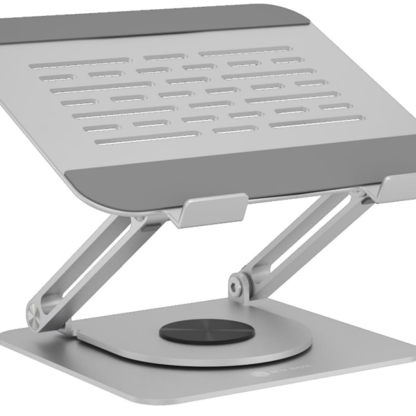 Raidsonic Laptop stands IB-NH300-R | Ergonomic positioning, Rotatable design | 17 " | Silver