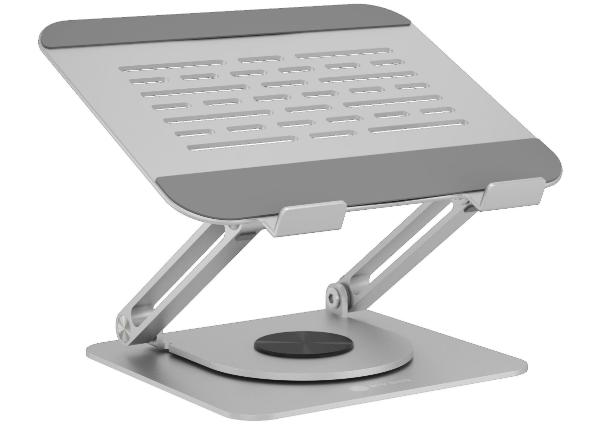 Raidsonic Laptop stands IB-NH300-R | Ergonomic positioning, Rotatable design | 17 " | Silver