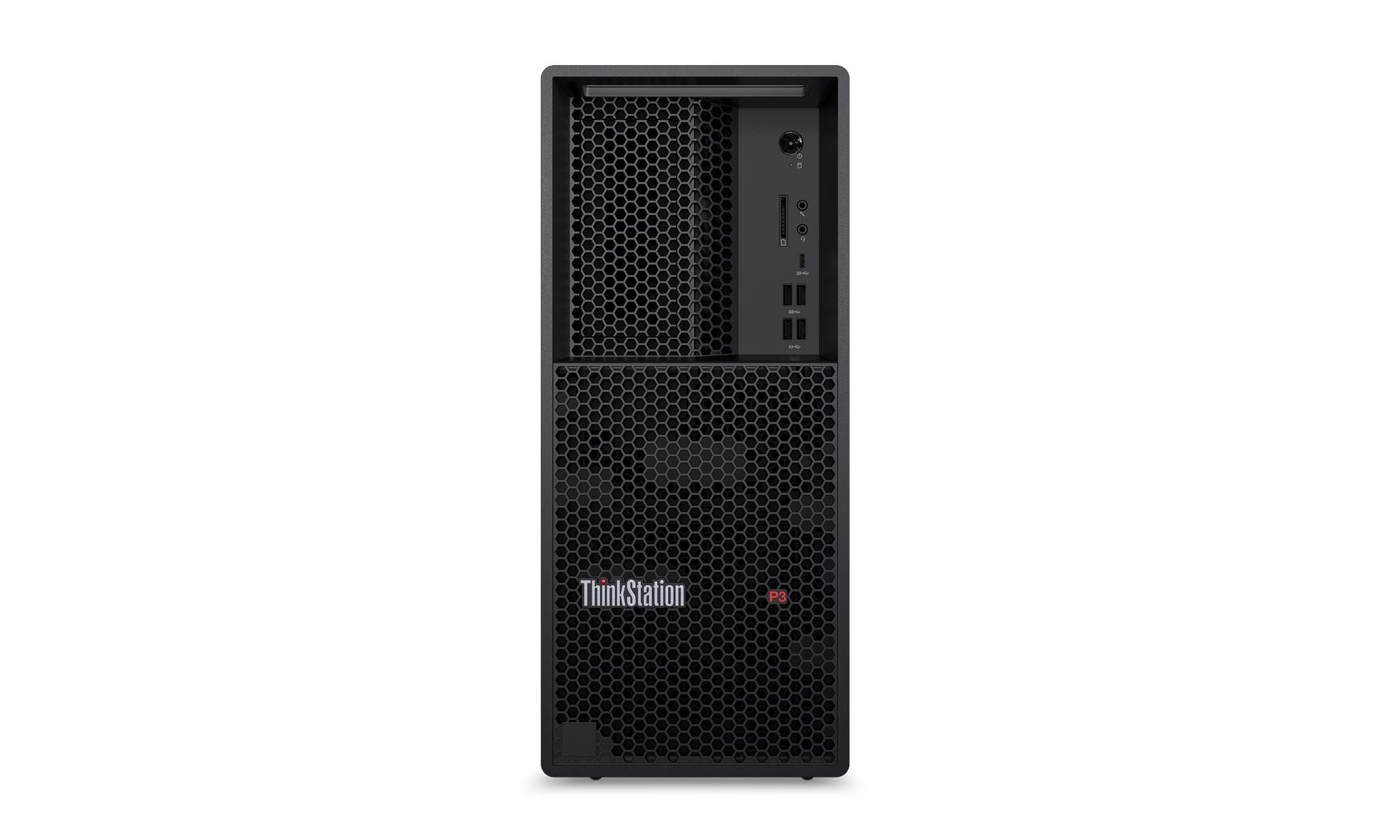 Lenovo ThinkStation | P3 | Desktop | Tower | Intel Core U7 | 265K | Internal memory 64 GB | UDIMM DDR5 | Solid-state drive capacity 1000 GB | Intel Graphics | No Optical drive | Keyboard language English | Windows 11 Pro | Warranty 36 month(s) - Image 3
