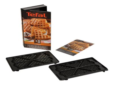 TEFAL XA800612 Heart shape Waffle plates | TEFAL | XA800612 | Black - Image 3