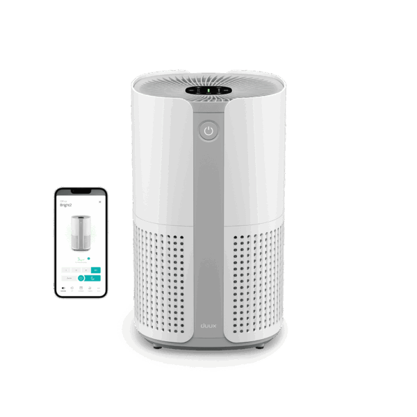 Duux Smart Air Purifier | Bright 2 | 22 W | Suitable for rooms up to 42 m² | White