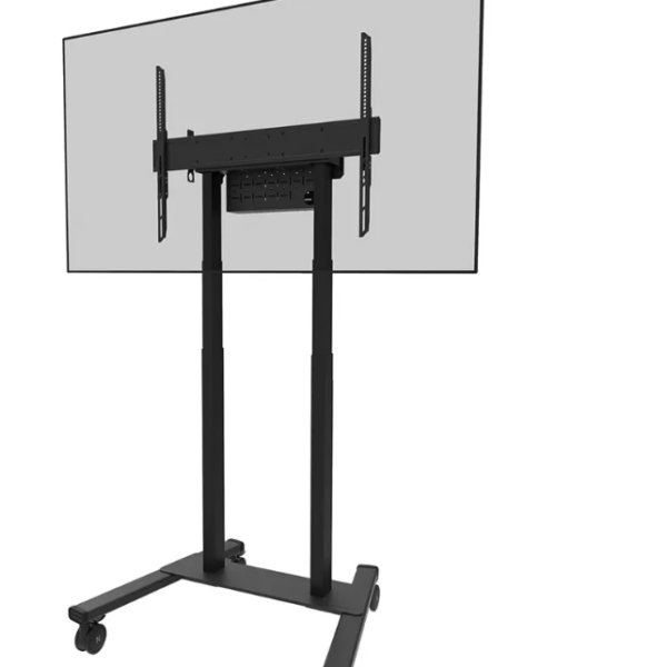 Neomounts Floor stand | FL55-875BL1 TV trolley | Adjustable Height | 55-100 " | Maximum weight (capacity) 110 kg | Black
