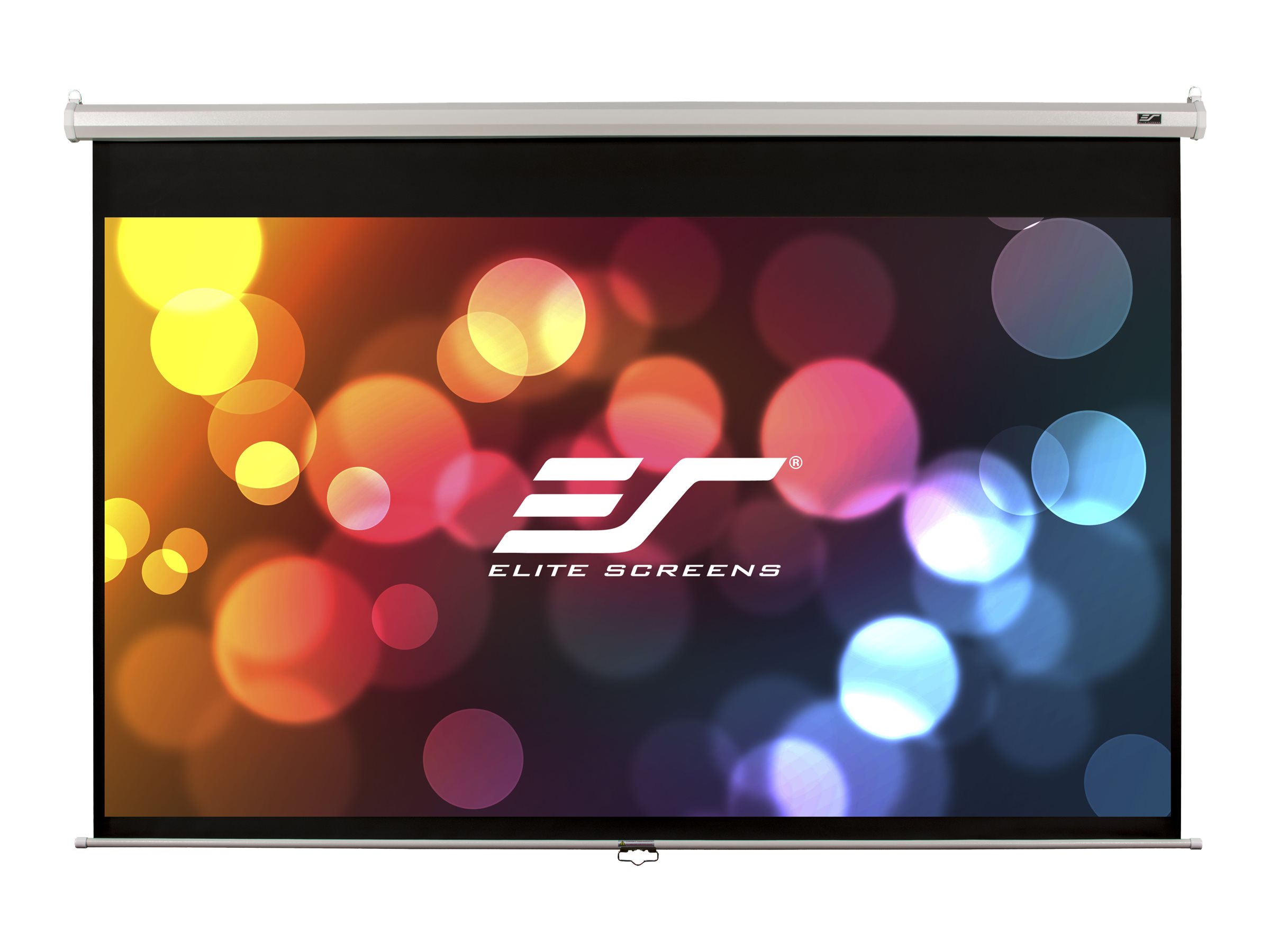 Elite Screens | M85XWS1 | Diagonal 215 cm | 1:1 | Viewable screen width (W) 152.4 cm | White - Image 2