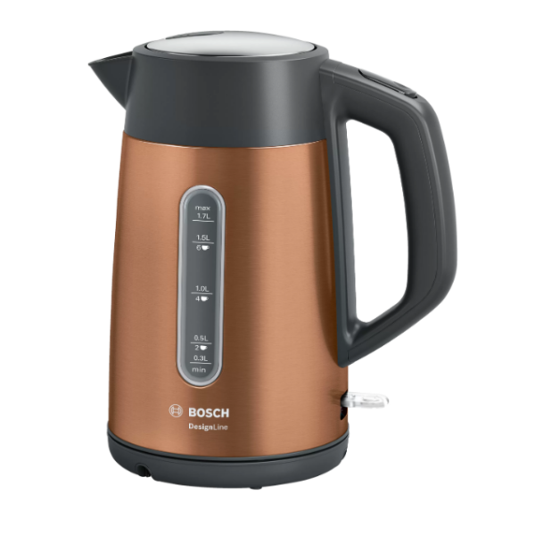 Bosch | Kettle | TWK4P439 | Electric | 2400 W | 1.7 L | Stainless steel | 360° rotational base | Copper
