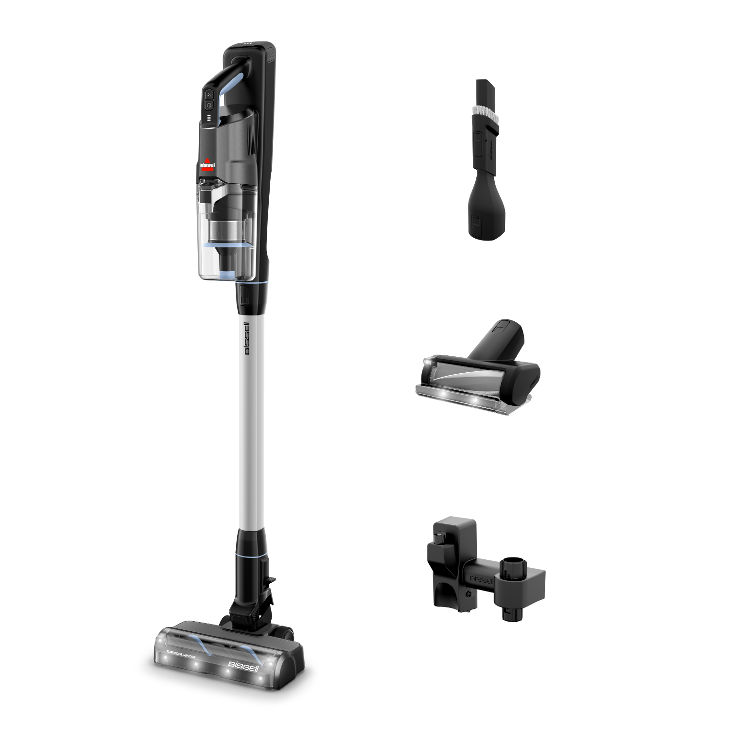 Bissell Stick Vacuum | PowerClean FurFinder Pro | Cordless operating | 200 W | 25.2 V | Operating time (max) 40 min | Black/Titanium/Lake Blue | Warranty 60 month(s) | Battery warranty 24 month(s)