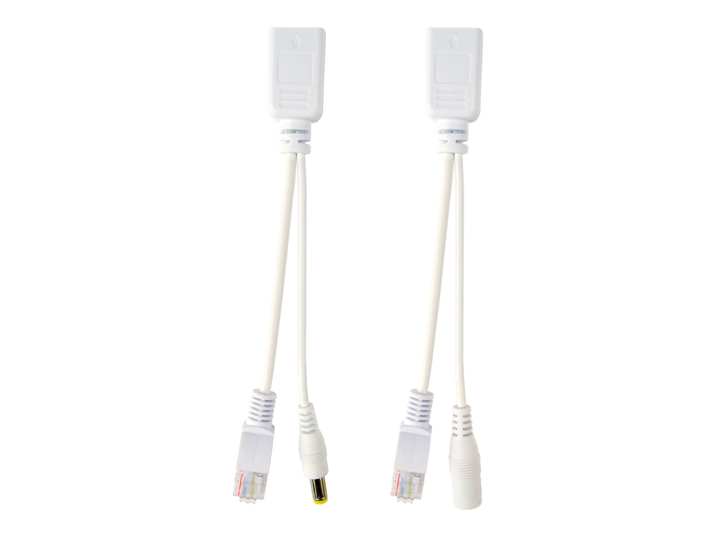 Cablexpert | PP12-POE-0.15M-W | 0.15 m | White | UTP passive PoE adapter kit - Image 3