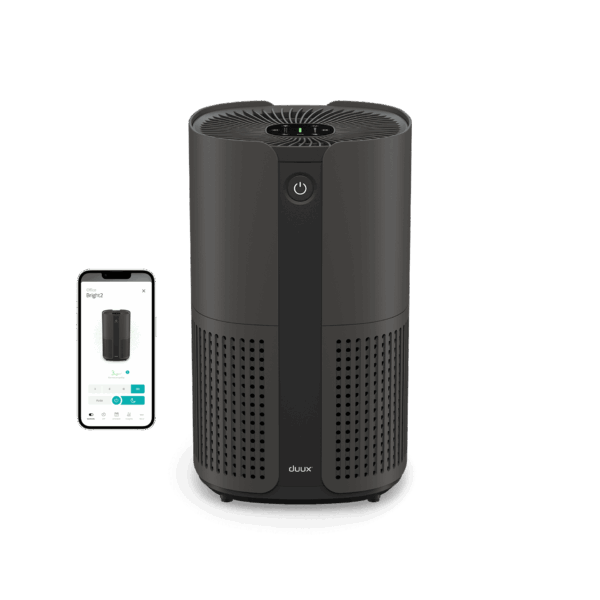 Duux Smart Air Purifier | Bright 2 | 4-22 W | Suitable for rooms up to 42 m² | Black