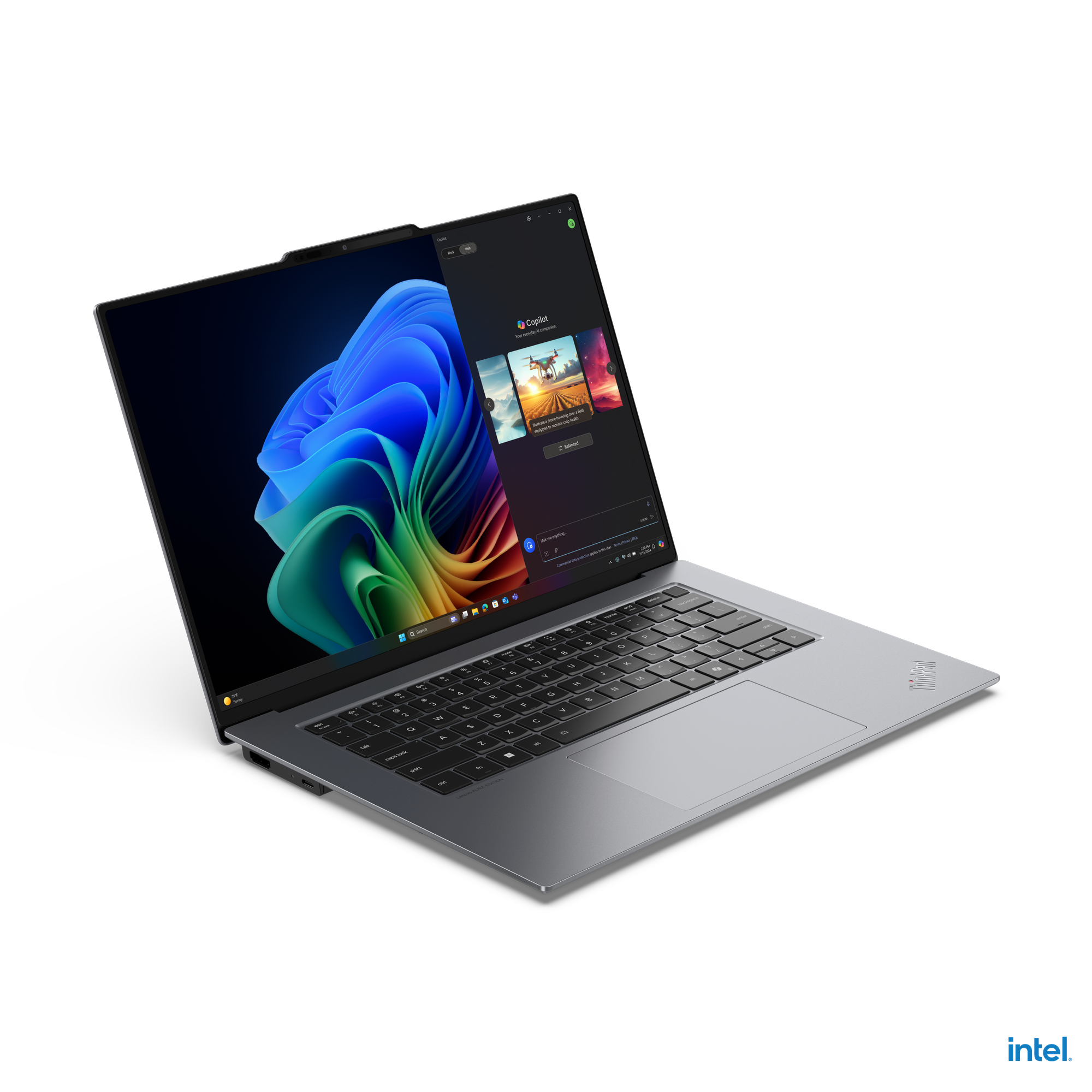 Lenovo ThinkPad X9-15 G1 | Grey | 15.3 " | OLED | Touchscreen | 2.8K | 2880 x 1800 pixels | Intel Core Ultra 7 | 258V | 32 GB | Soldered LPDDR5x | Solid-state drive capacity 1000 GB | Intel Arc Graphics | Windows 11 Pro | 802.11be | Bluetooth version 5.4 | Keyboard language Nordic | Keyboard backlit | Warranty 36 month(s) | Battery warranty 12 month(s) - Image 10