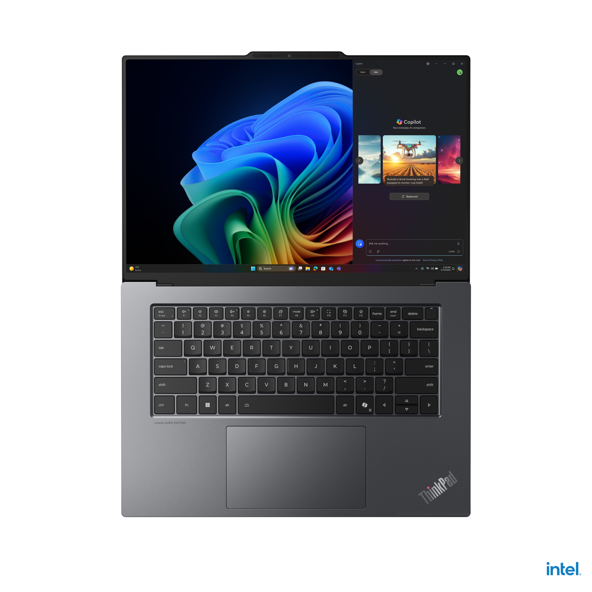 Lenovo ThinkPad X9-15 G1 | Grey | 15.3 " | OLED | Touchscreen | 2.8K | 2880 x 1800 pixels | Intel Core Ultra 7 | 258V | 32 GB | Soldered LPDDR5x | Solid-state drive capacity 1000 GB | Intel Arc Graphics | Windows 11 Pro | 802.11be | Bluetooth version 5.4 | Keyboard language Nordic | Keyboard backlit | Warranty 36 month(s) | Battery warranty 12 month(s) - Image 25