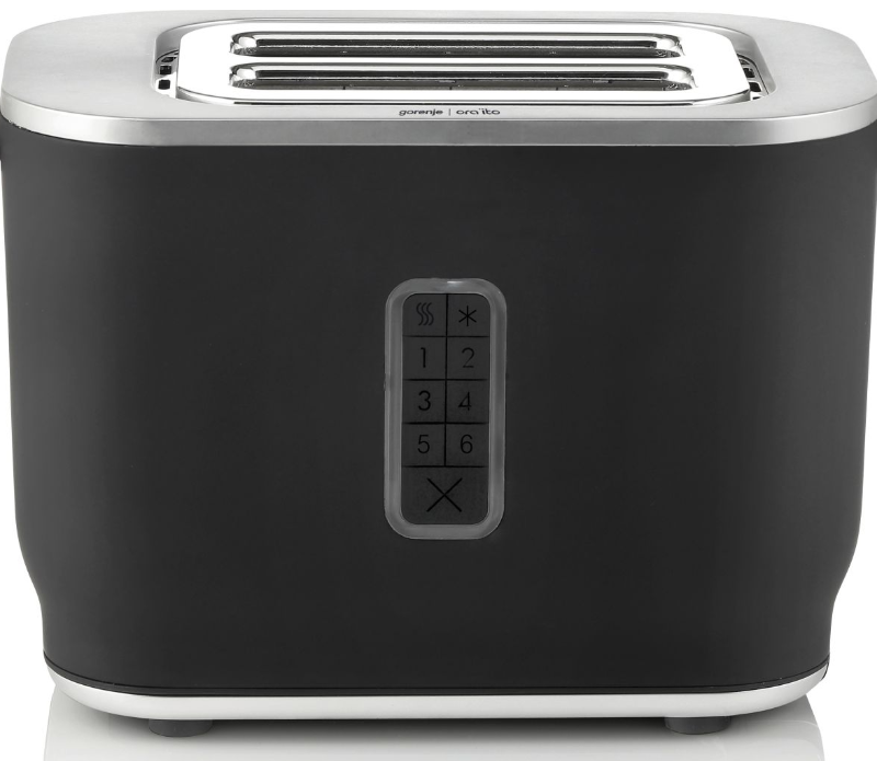 Gorenje | Toaster Ora Ito design | T800ORAB | Power 800 W | Number of slots 2 | Housing material Plastic | Black