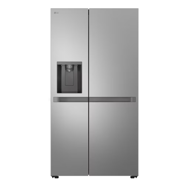 LG Refrigerator | GSLC41PYPE | Energy efficiency class E | Free standing | Side by side | Height 179 cm | Fridge net capacity 420 L | Freezer net capacity 221 L | Display | 36 dB | Grey