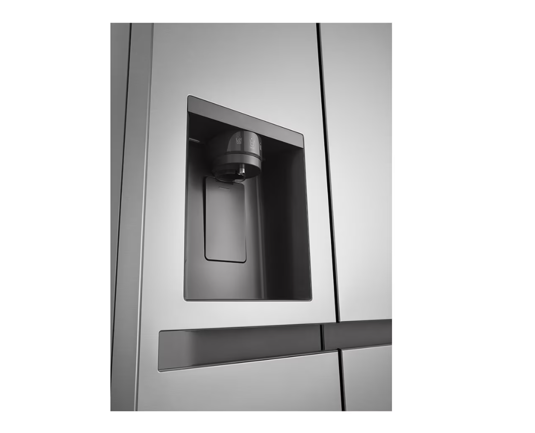 LG Refrigerator | GSLC41PYPE | Energy efficiency class E | Free standing | Side by side | Height 179 cm | Fridge net capacity 420 L | Freezer net capacity 221 L | Display | 36 dB | Grey - Image 6