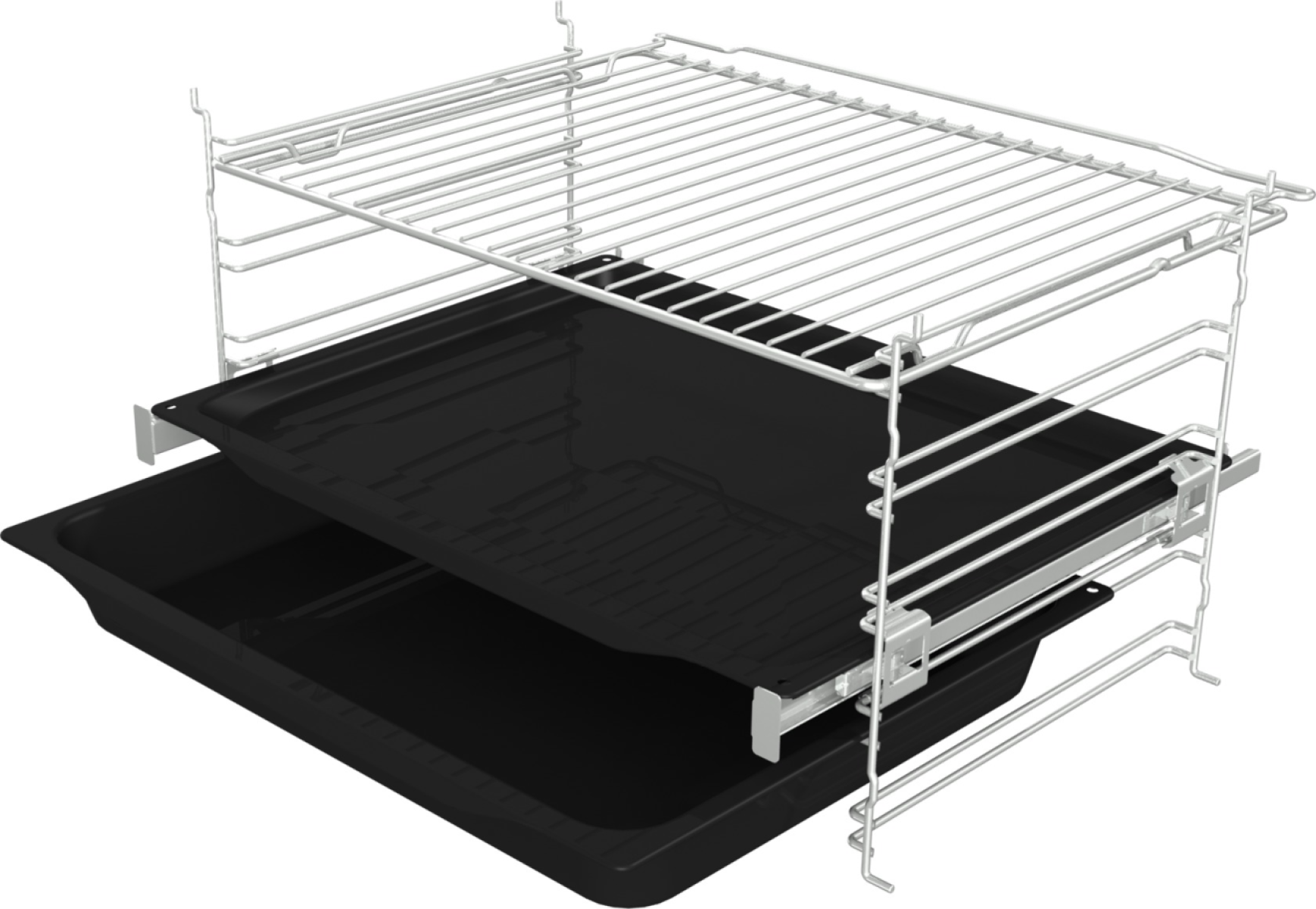 Gorenje Oven | BOS6737E13FBG | 77 L | Electric | AquaClean | Mechanical | Steam function | Height 59.5 cm | Width 59.5 cm | Stainless steel - Image 6