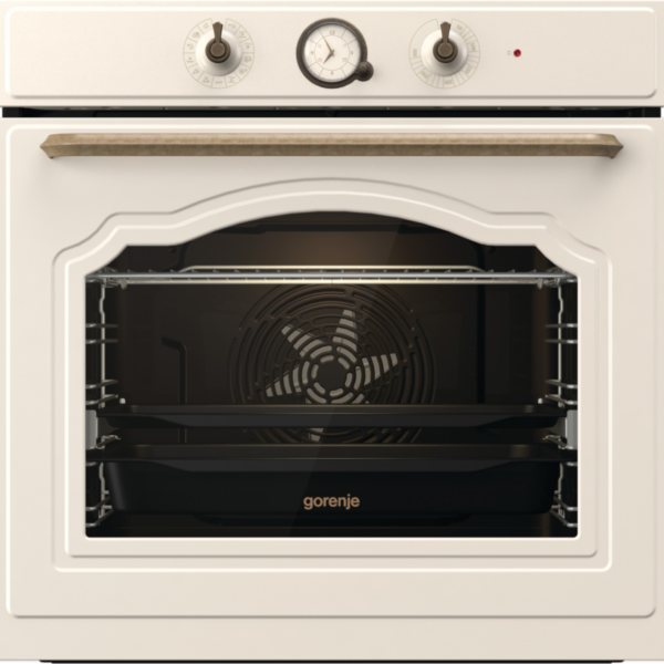 Gorenje Oven | BOS67372CLI | 77 L | Multifunctional | AquaClean | Mechanical | Steam function | Height 59.5 cm | Width 59.5 cm | Sandy