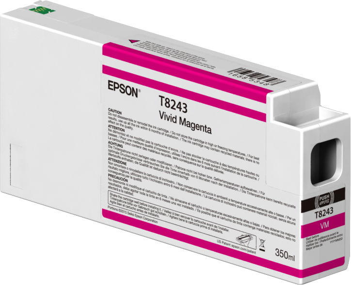 Epson UltraChrome HDX/HD T824300 | Ink Cartridge | Magenta