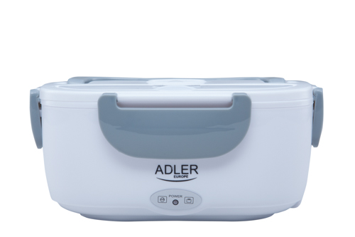 Adler | Lunch Box | AD 4474 | Capacity 1.1 L | White/ grey | Material Plastic