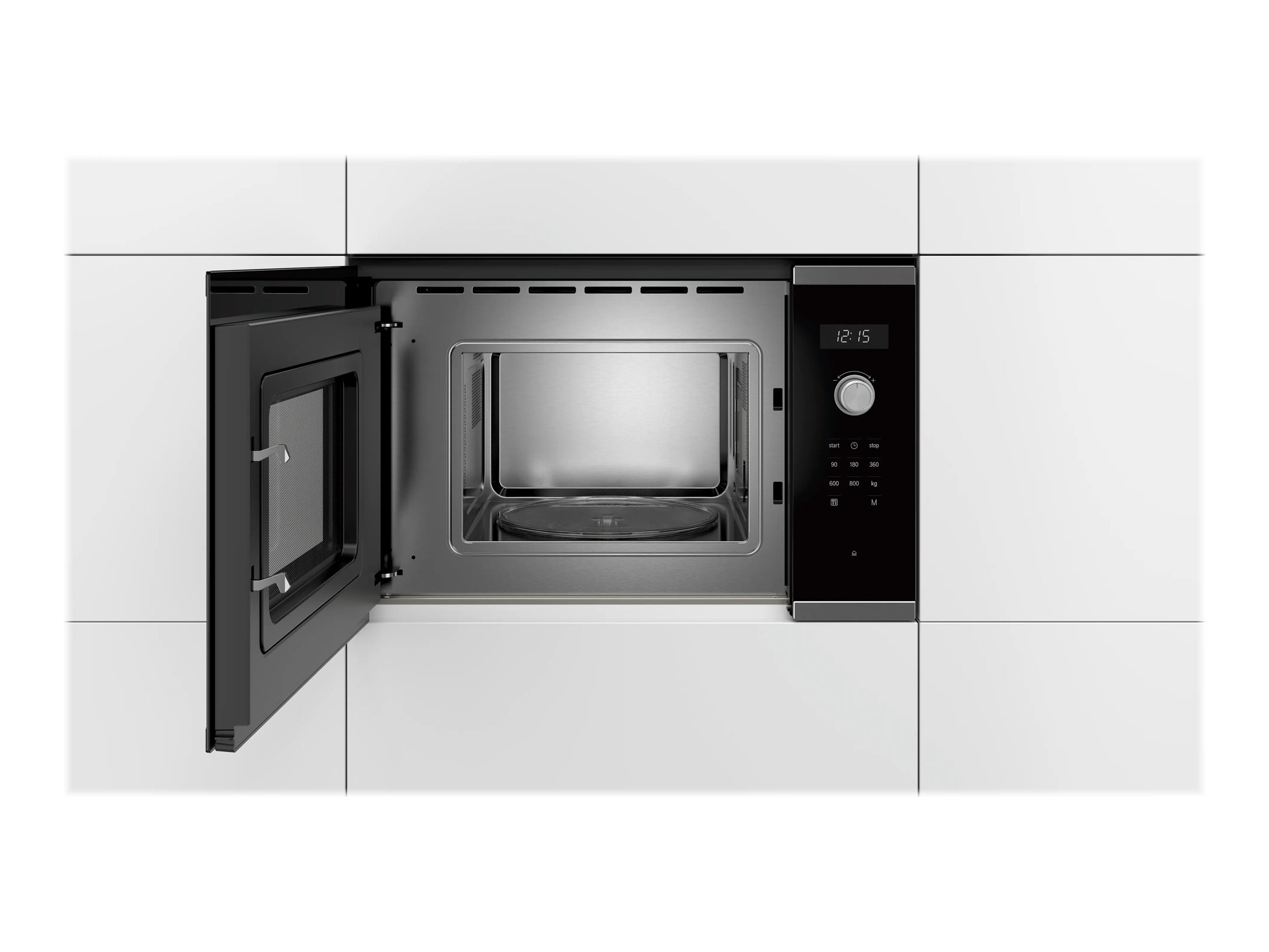Bosch | Microwave Oven | BFL524MS0 | Built-in | 20 L | 800 W | Black - Image 4
