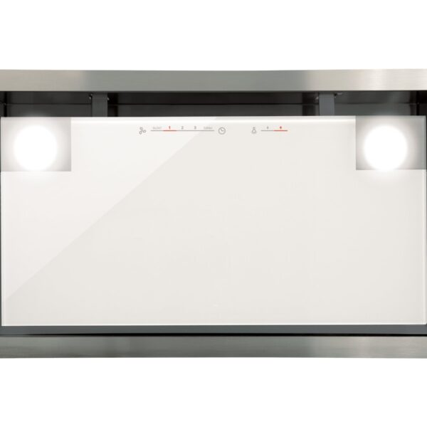 CATA | Hood | GC DUAL A 75 XGWH | Canopy | Energy efficiency class A | Width 79.2 cm | 820 m³/h | Touch control | LED | White glass