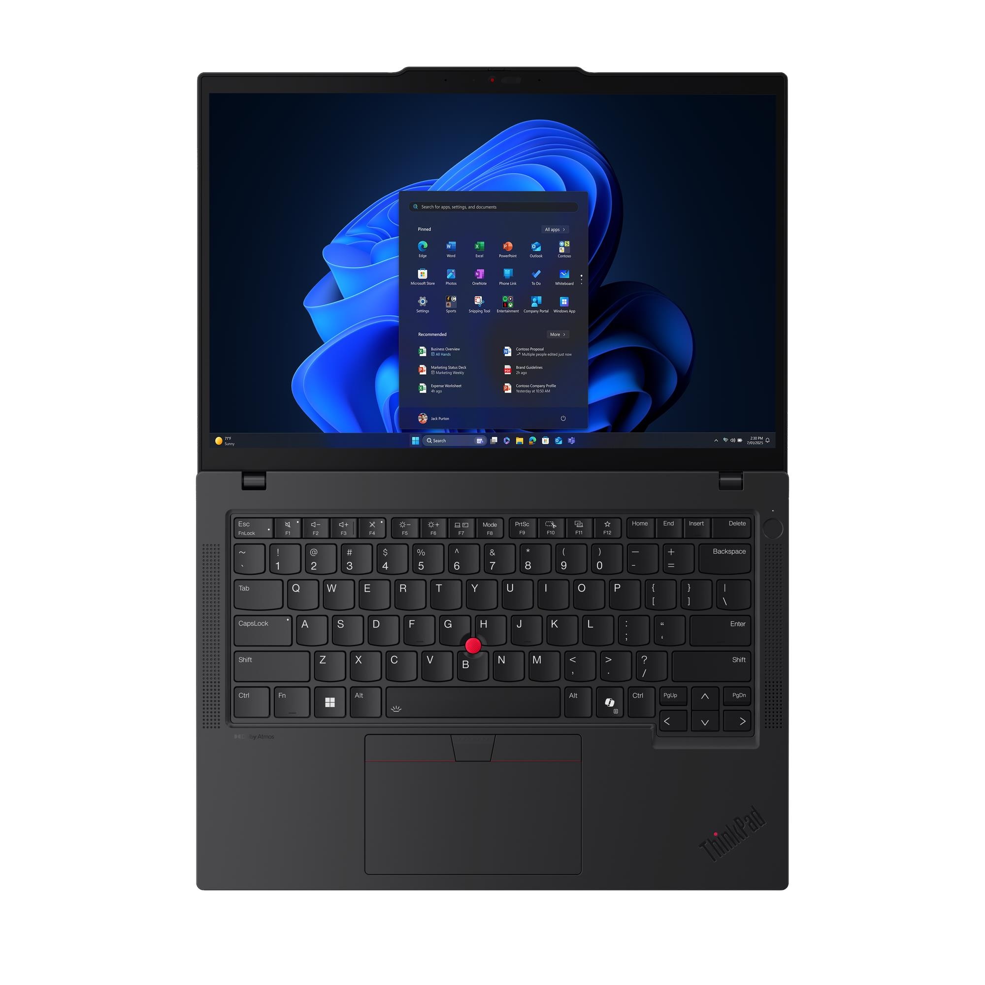 Lenovo ThinkPad T14 G6 | Black | 14 " | IPS | WUXGA | 1920 x 1200 pixels | Anti-glare | Intel Core Ultra 5 | 225U | 16 GB | SODIMM DDR5 | Solid-state drive capacity 512 GB | Intel Graphics | Windows 11 Pro | 802.11ax | Bluetooth version 5.3 | Keyboard language English | Keyboard backlit | Warranty 36 month(s) - Image 21