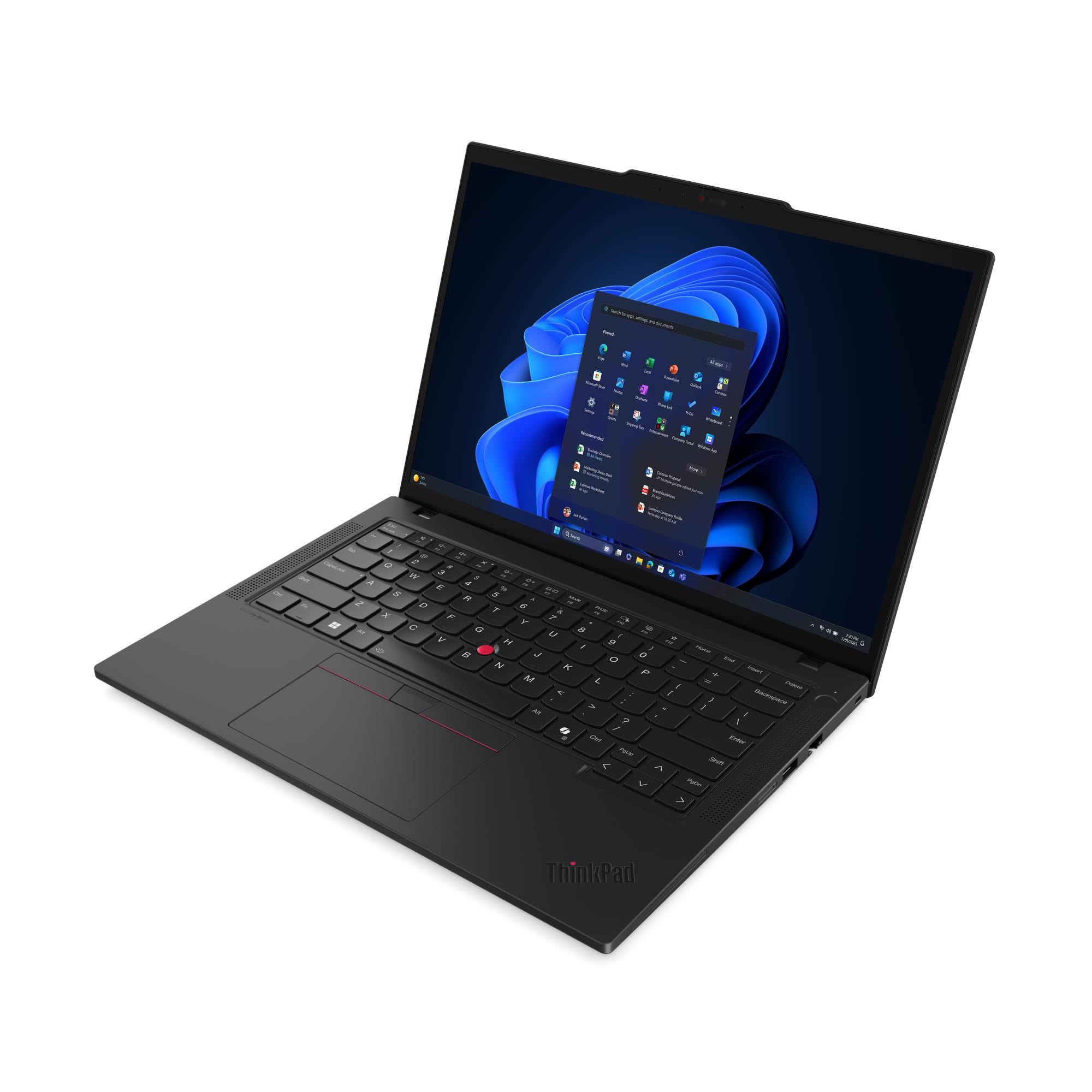 Lenovo ThinkPad T14 G6 | Black | 14 " | IPS | WUXGA | 1920 x 1200 pixels | Anti-glare | Intel Core Ultra 5 | 225U | 16 GB | SODIMM DDR5 | Solid-state drive capacity 512 GB | Intel Graphics | Windows 11 Pro | 802.11ax | Bluetooth version 5.3 | Keyboard language Nordic | Keyboard backlit | Warranty 36 month(s) | Battery warranty 12 month(s) - Image 6