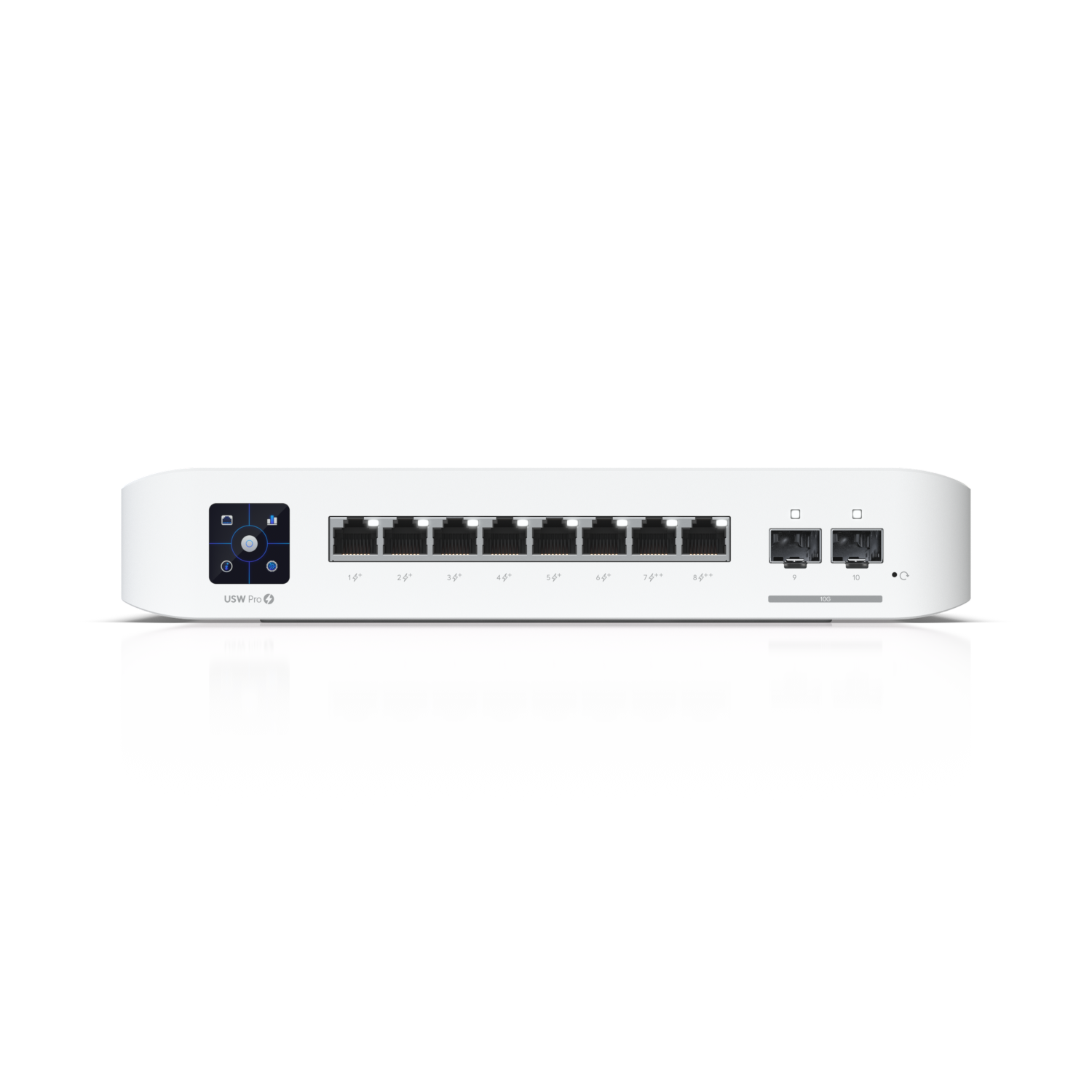 Ubiquiti Unifi Switch Pro 8 PoE | USW-PRO-8-POE | Managed L3 | Desktop/Wall-mountable | SFP+ ports quantity 2 | Power supply type AC/DC, Internal, 150W - Image 2