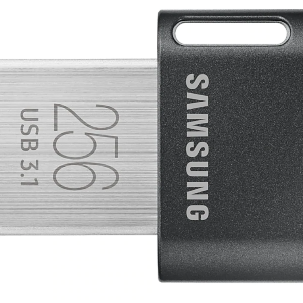 Samsung | FIT Plus | MUF-256AB/APC | 256 GB | USB 3.1 | Black/Silver