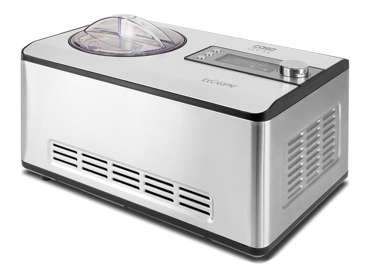 Caso | Ice Cream and Yogurt Maker | IceCreamer | Power 180 W | Capacity 2 L | Stainless steel - Image 2