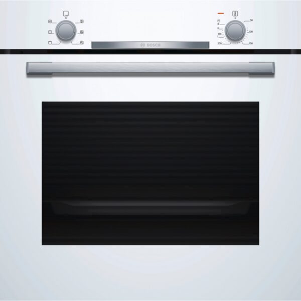 Bosch | Oven | HBA530BW0S | 71 L | A | Multifunctional | EcoClean | Push pull buttons | Height 60 cm | Width 60 cm | White