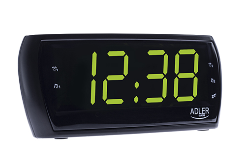 Adler | Alarmclock Radio | AD 1121 | Alarm function | Black