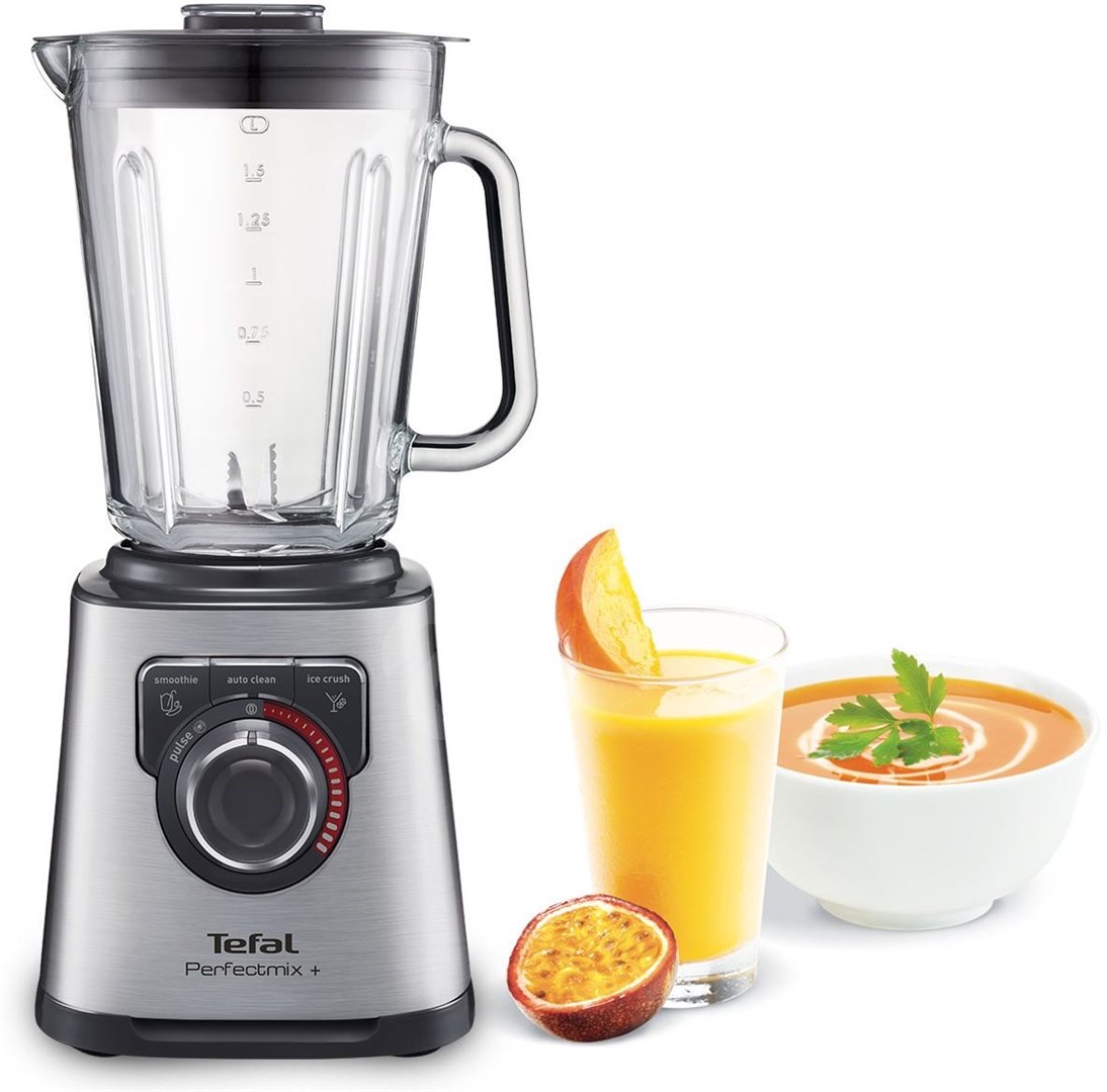 TEFAL | Blender | PerfectMix BL811D38 | Tabletop | 1200 W | Jar material Glass | Jar capacity 1.5 L | Ice crushing | Stainless steel